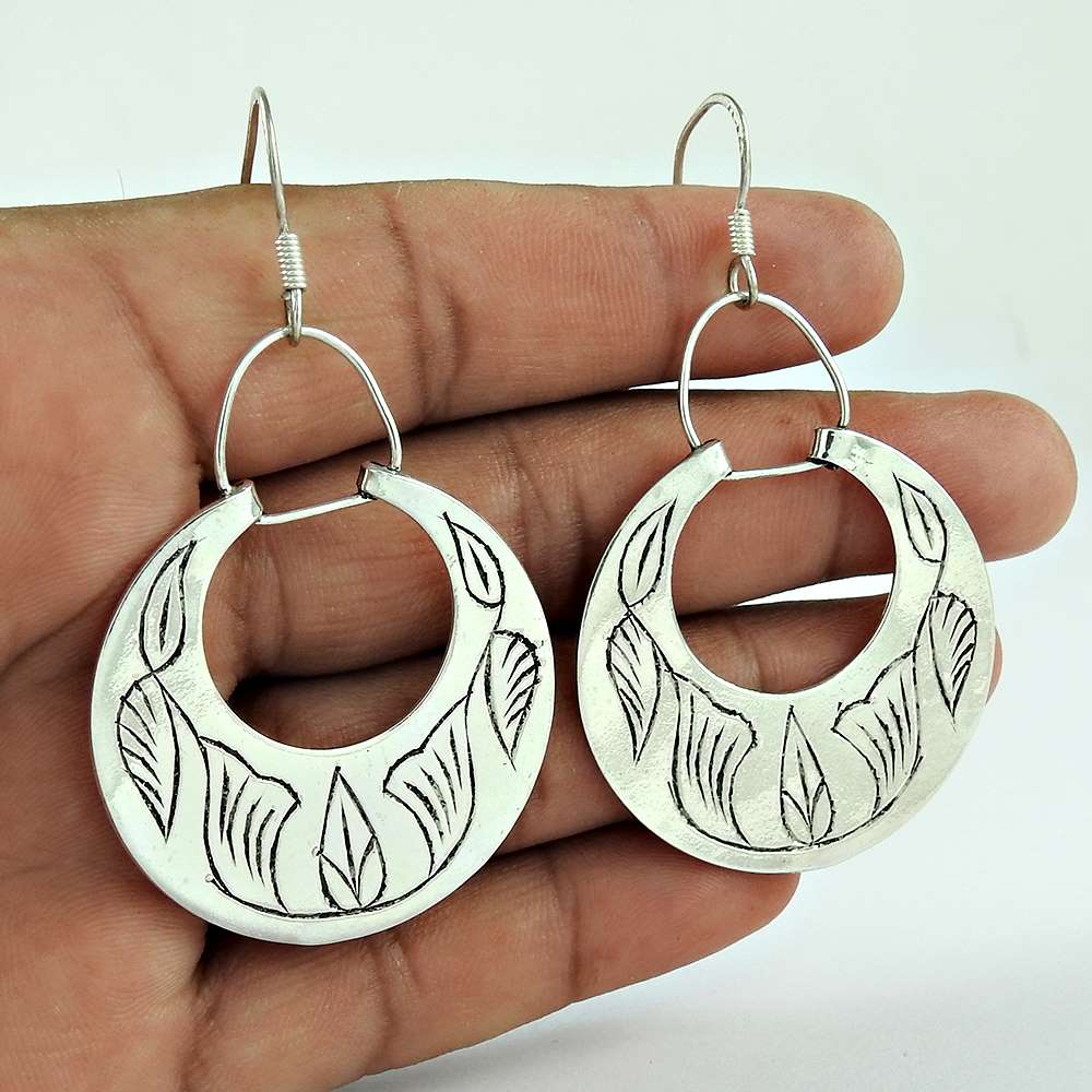 Hot Style 925 Sterling Silver Earrings Exporter India