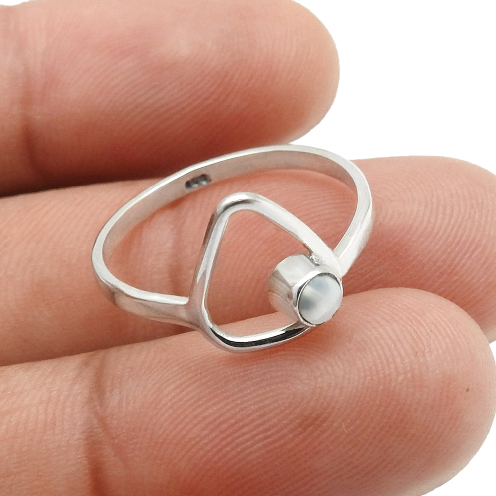 Pearl Ring 925 Sterling Silver Handmade Jewelry
