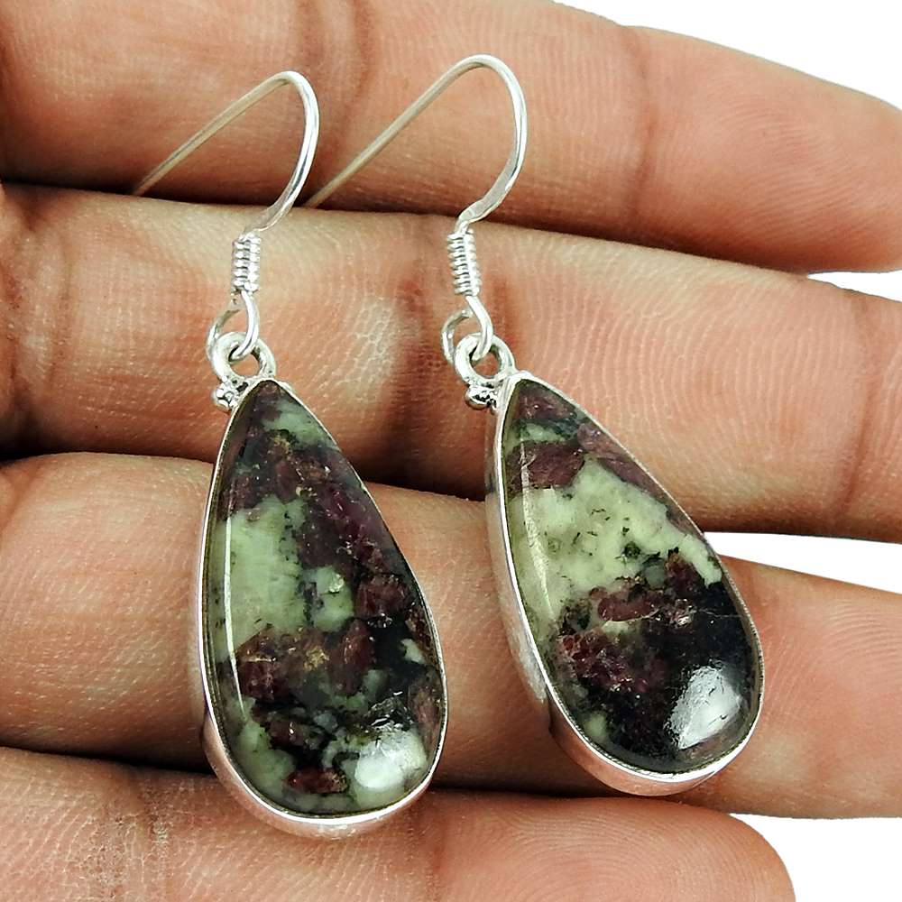 Maya Freedom 925 Sterling Silver Eudialyte Earrings Fabricante