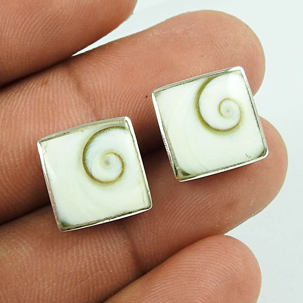 Fashion Shiva Eye Sterling Silver Stud Earrings 925 Sterling Silver Antique Jewellery