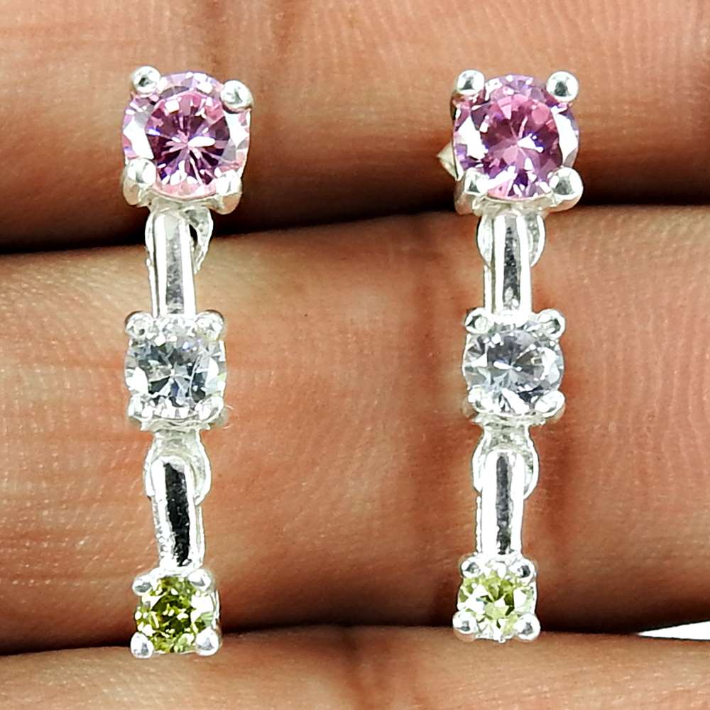 Momentous CZ Earrings 925 Silver Jewellery