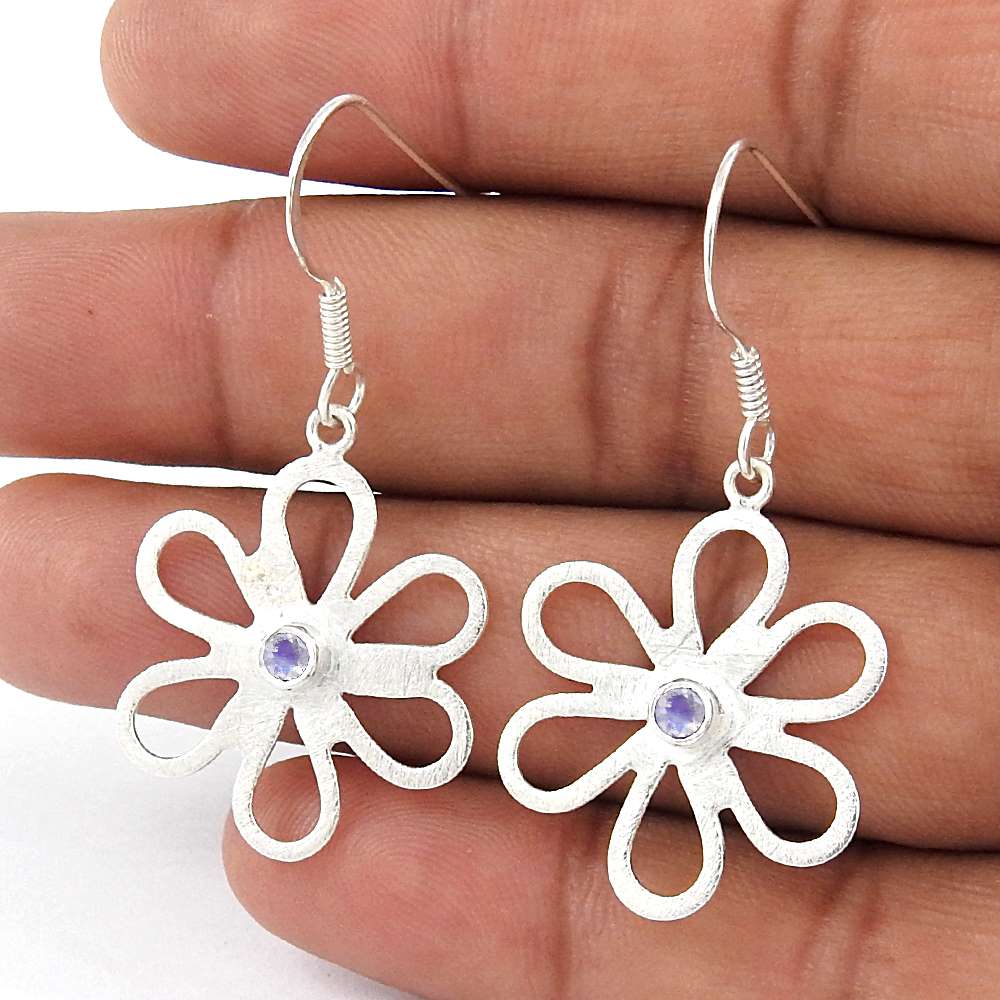 Well-Favoured 925 Sterling Silver Rainbow Moonstone Earrings