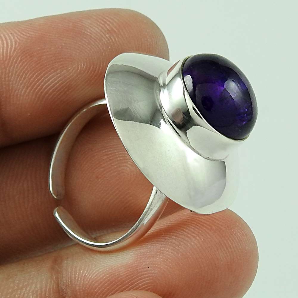 Lady Elegance Stripped Onyx 925 Sterling Silver Ring De gros