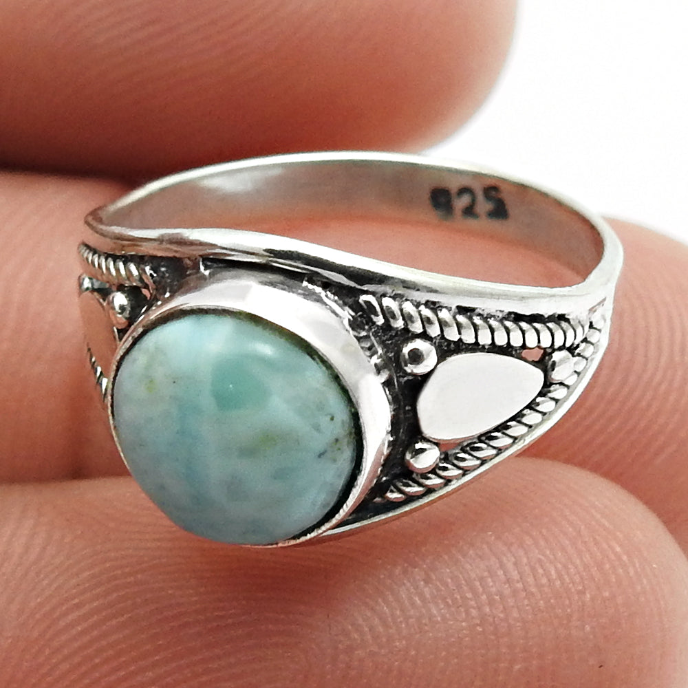 Tiger Eye Gemstone Ethnic Ring Handmade Jewelry 925 Sterling Silver D40