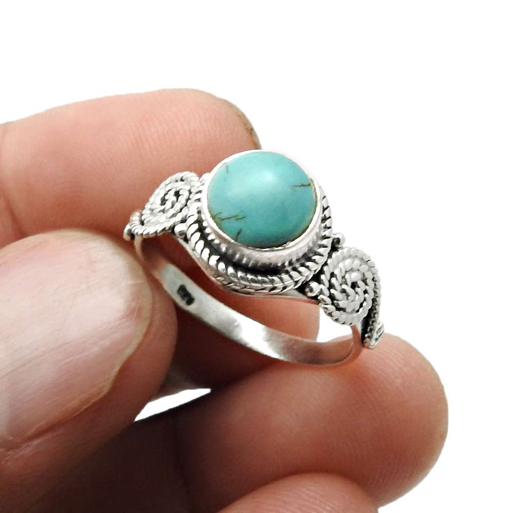 Natural Garnet Gemstone Cocktail Ring Size 8 925 Sterling Silver For Women R11