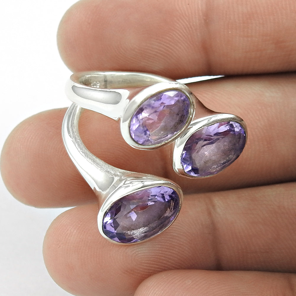 Big Love's Victory Amethyst 925 Sterling Silver Ring