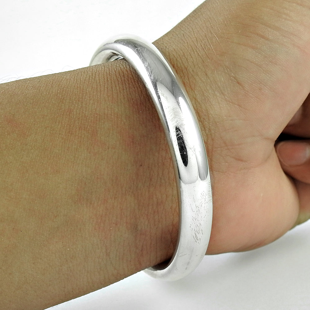 101 Elegant Solid 925 Sterling Silver Hollow Bangle