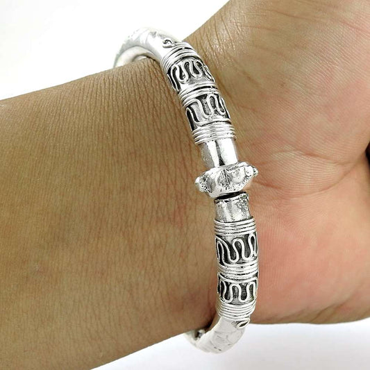 925 sterling silver Oxidised Jewellery Fashion 925 Sterling Silver Bangle