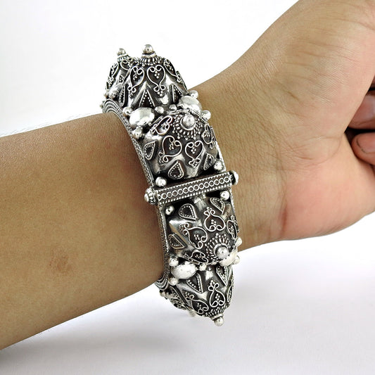 101 Solid 925 Silver Handmade Artisan Bangle