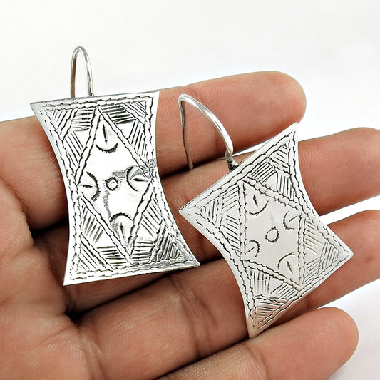 925 Sterling Silver Jewellery Trendy Silver Earrings Jewellery De gros