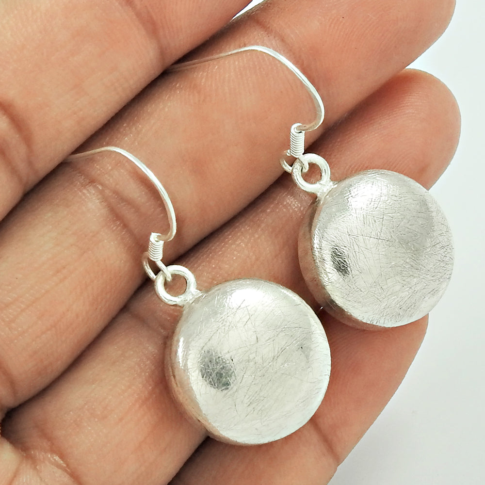 Artisan 925 Solid Sterling Silver Mothers Day Gift Jewelry Boho Earrings Y2