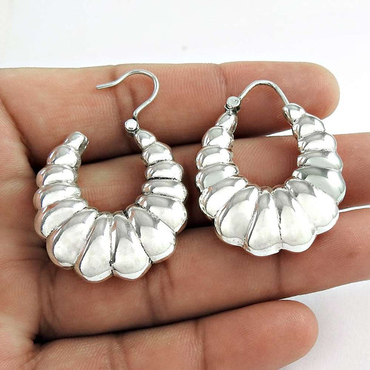Big Amazing 925 Sterling Silver Earrings Mayorista