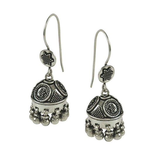 Big Natural 925 Sterling Silver Jhumka Wholesale