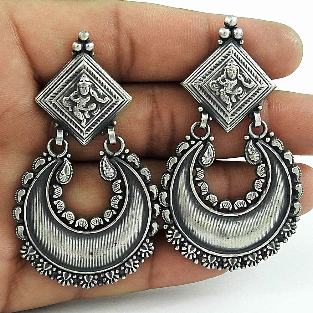 Hot Selling Solid 925 Sterling Silver Earrings Mayorista