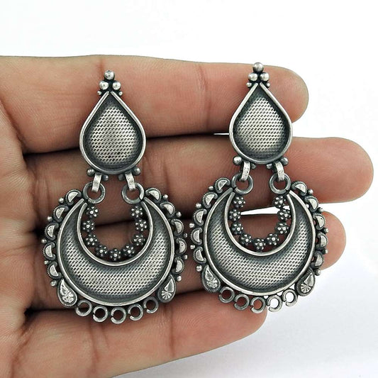 Pretty 925 Sterling Silver Earrings Grossiste