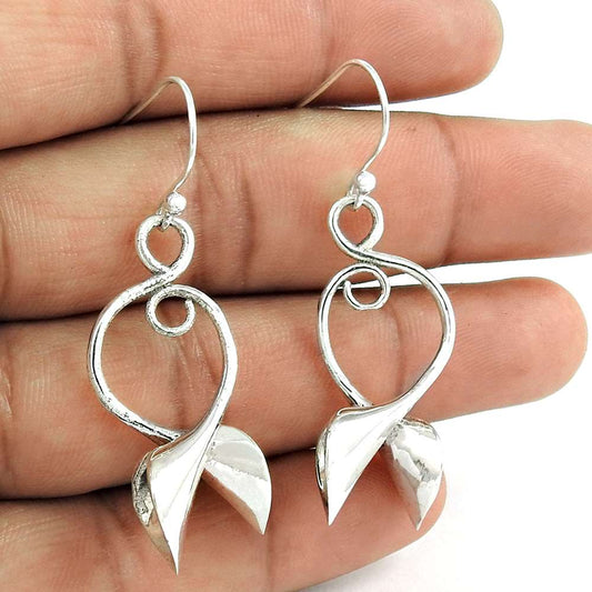 Lady Elegance 925 Sterling Silver Earrings Wholesaler