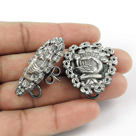 Hot Style 925 Sterling Silver Handmade Stud Earrings Jewellery Supplier