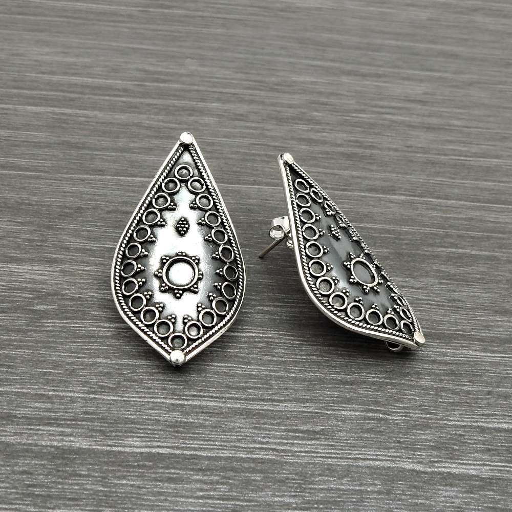 HANDMADE 925 Solid Sterling Silver Jewelry Earrings P22