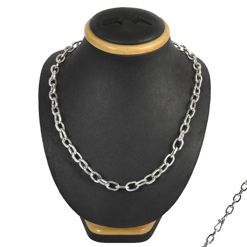101 Solid 925 Sterling Silver Chain Necklace Women Gift