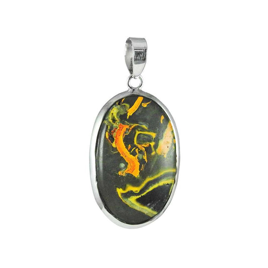 Quality Work Bumble Bee Gemstone Sterling Silver Pendant Jewellery
