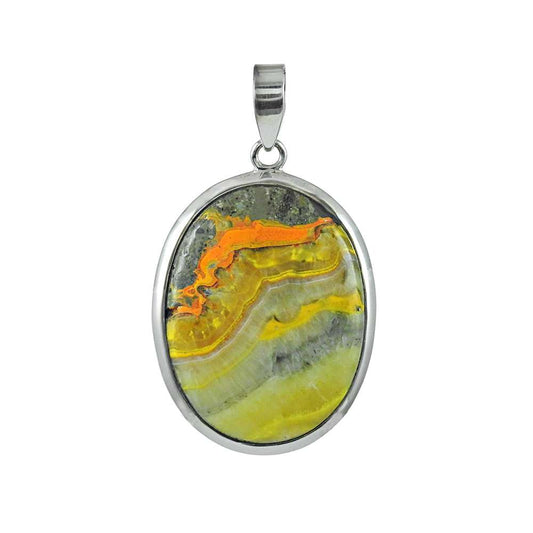 Wholesale Bumble Bee Gemstone Sterling Silver Pendant Jewellery