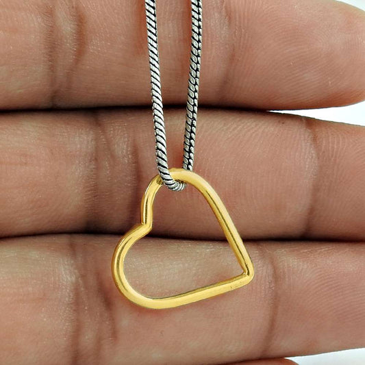 Hot 925 Sterling Silver Jewellery Heart Pendant Wholesaling