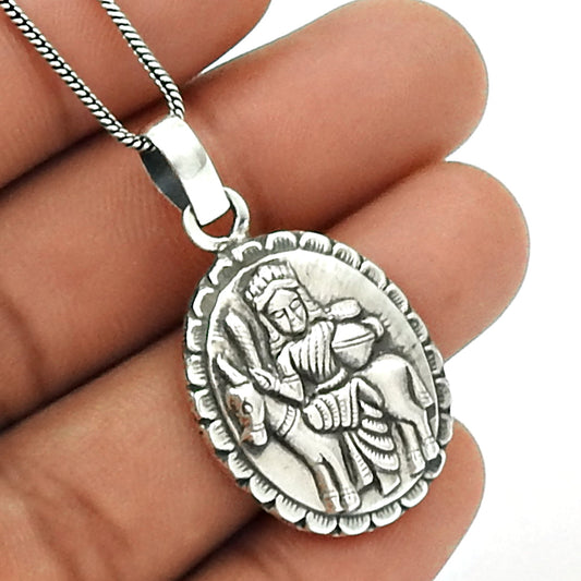 101 Solid 925 Sterling Silver Goddess Pendant