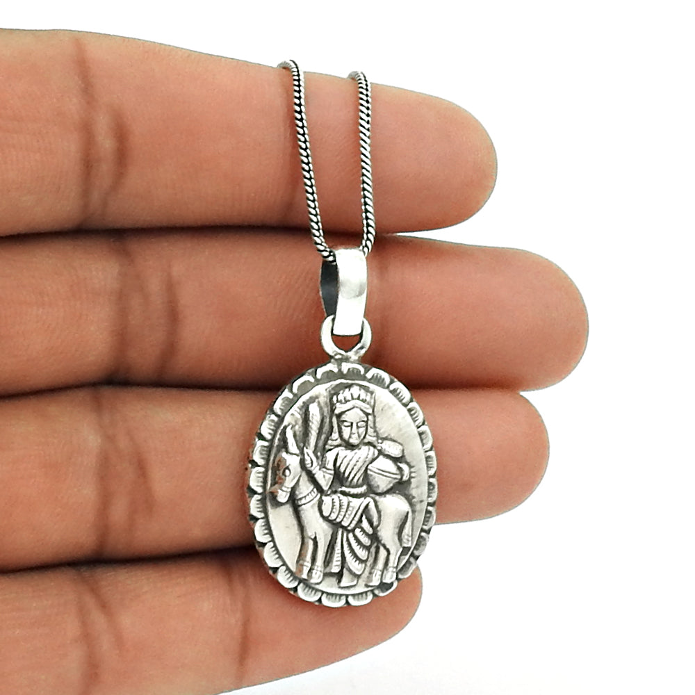 101 Solid 925 Sterling Silver Goddess Pendant