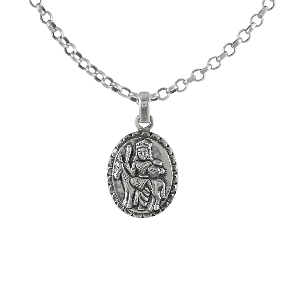 101 Solid 925 Sterling Silver Goddess Pendant