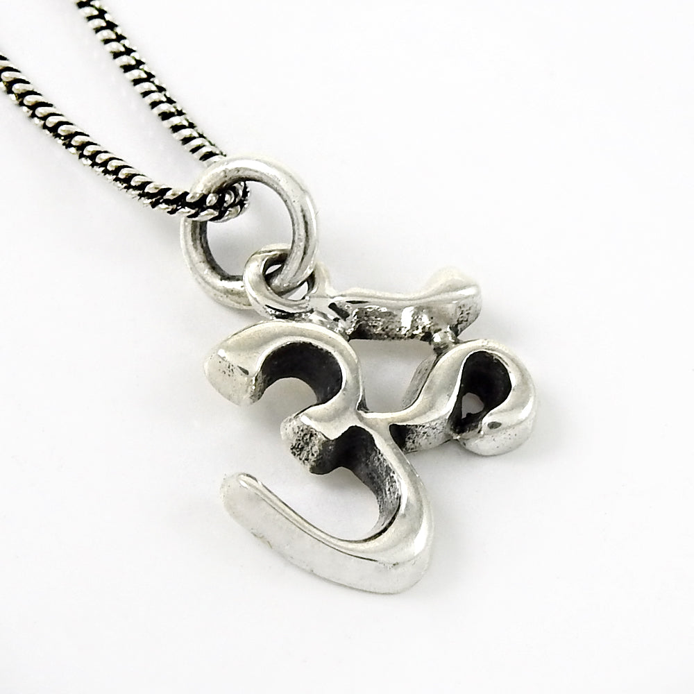 101 Solid 925 Sterling Silver Om Pendant Indian Jewelry