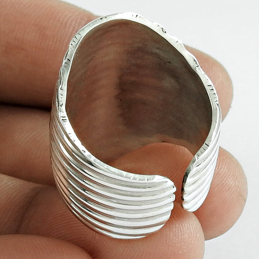 101 Solid 925 sterling silver ring plain band unisex jewelry gift