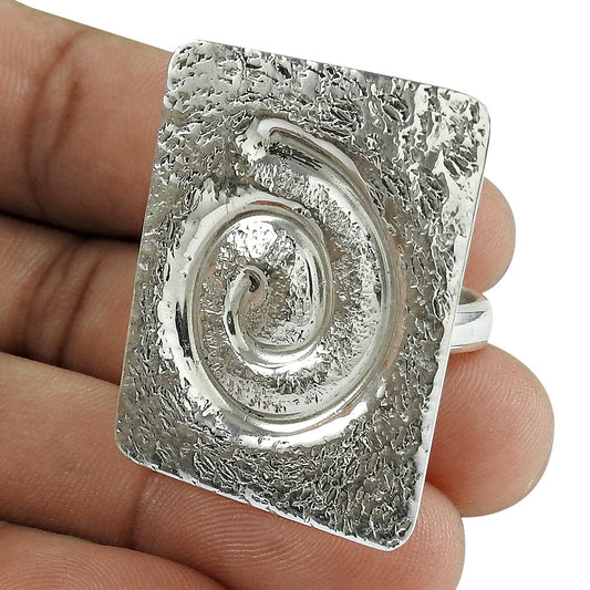 101 Artisan Vintage 925 Silver Handmade Ring Unique Jewelry Gift