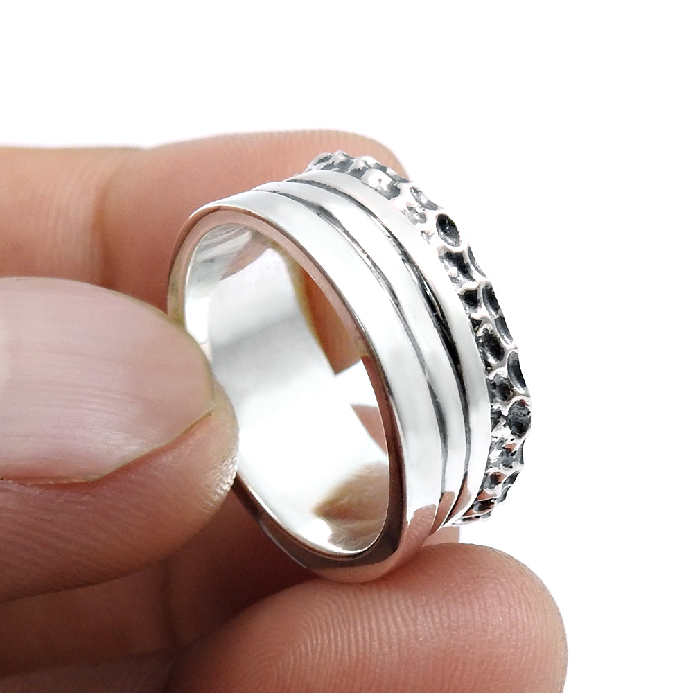 101 925 Sterling Silver Band Women Jewelry