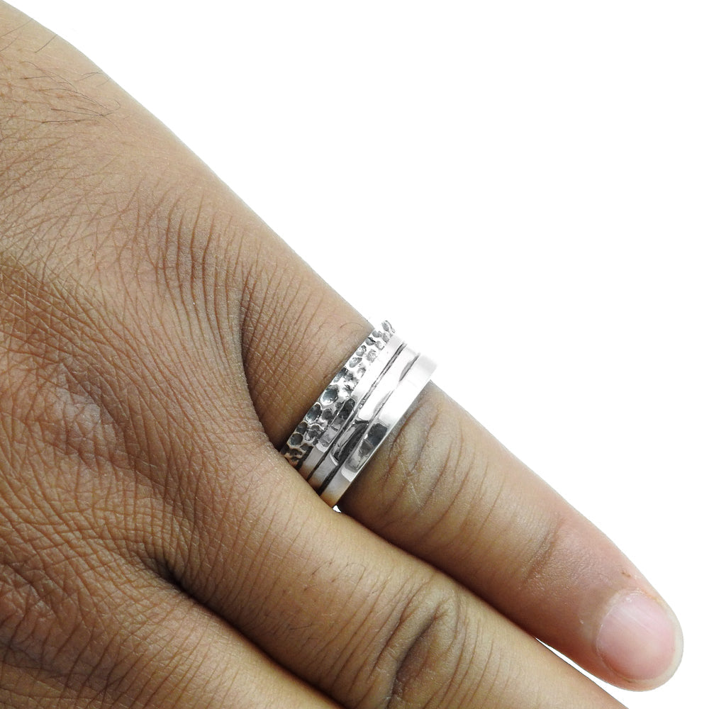 101 925 Sterling Silver Band Women Jewelry