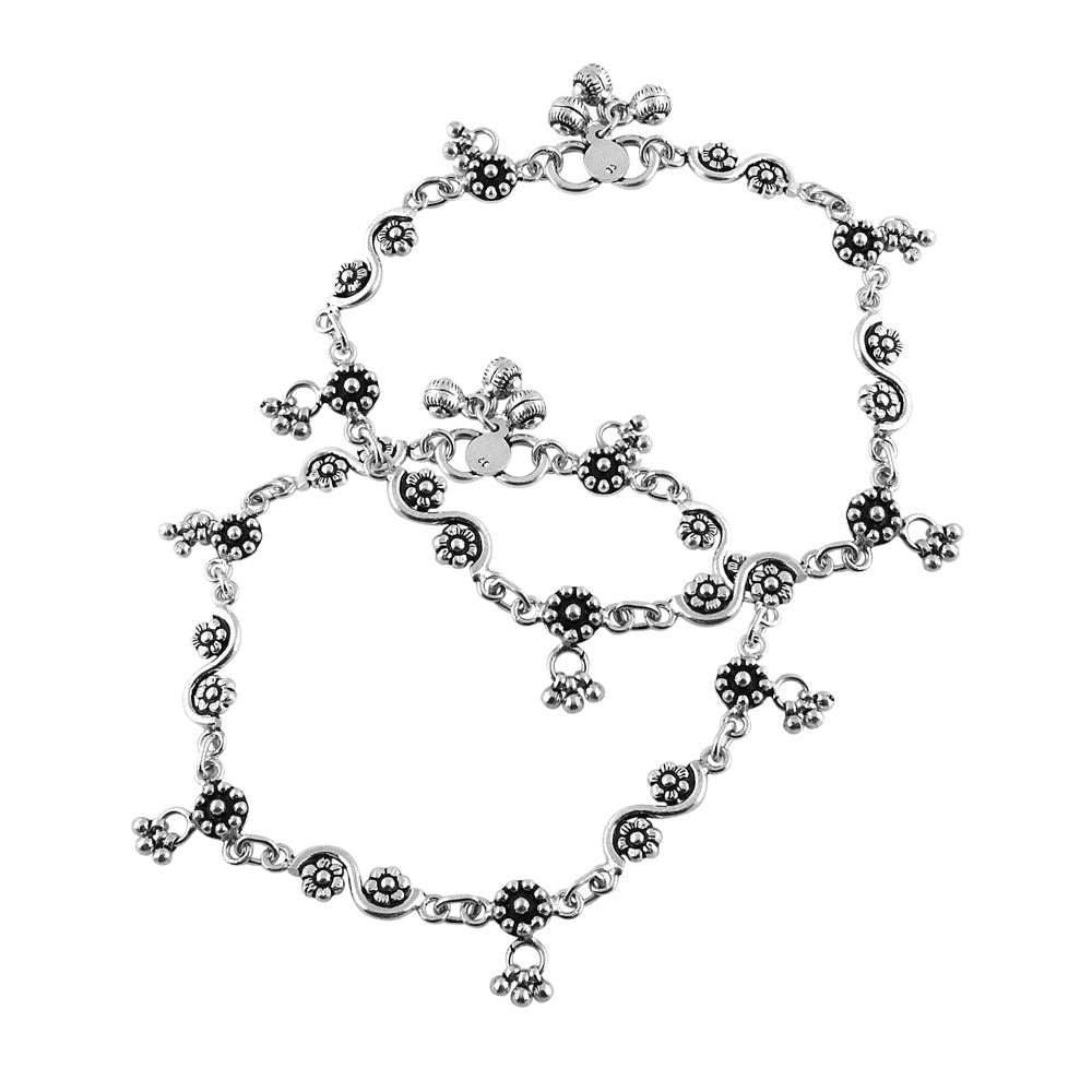 Stylish Design 925 Sterling Silver Anklets