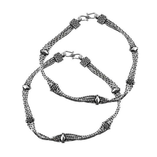 Beautiful 925 Sterling Silver Anklets