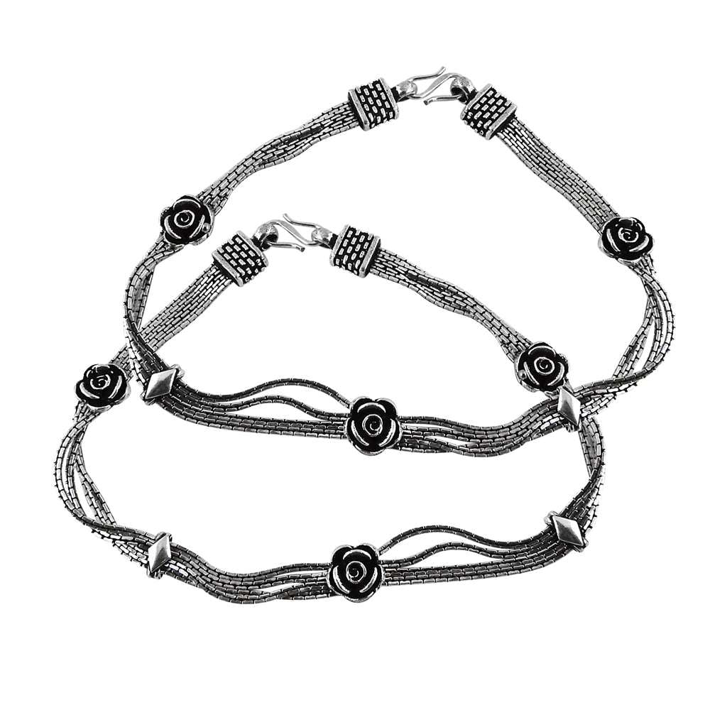 Classy Style 925 Sterling Silver Anklets