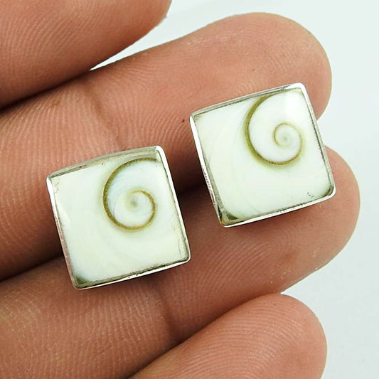 Fashion Shiva Eye Sterling Silver Stud Earrings 925 Sterling Silver Antique Jewellery