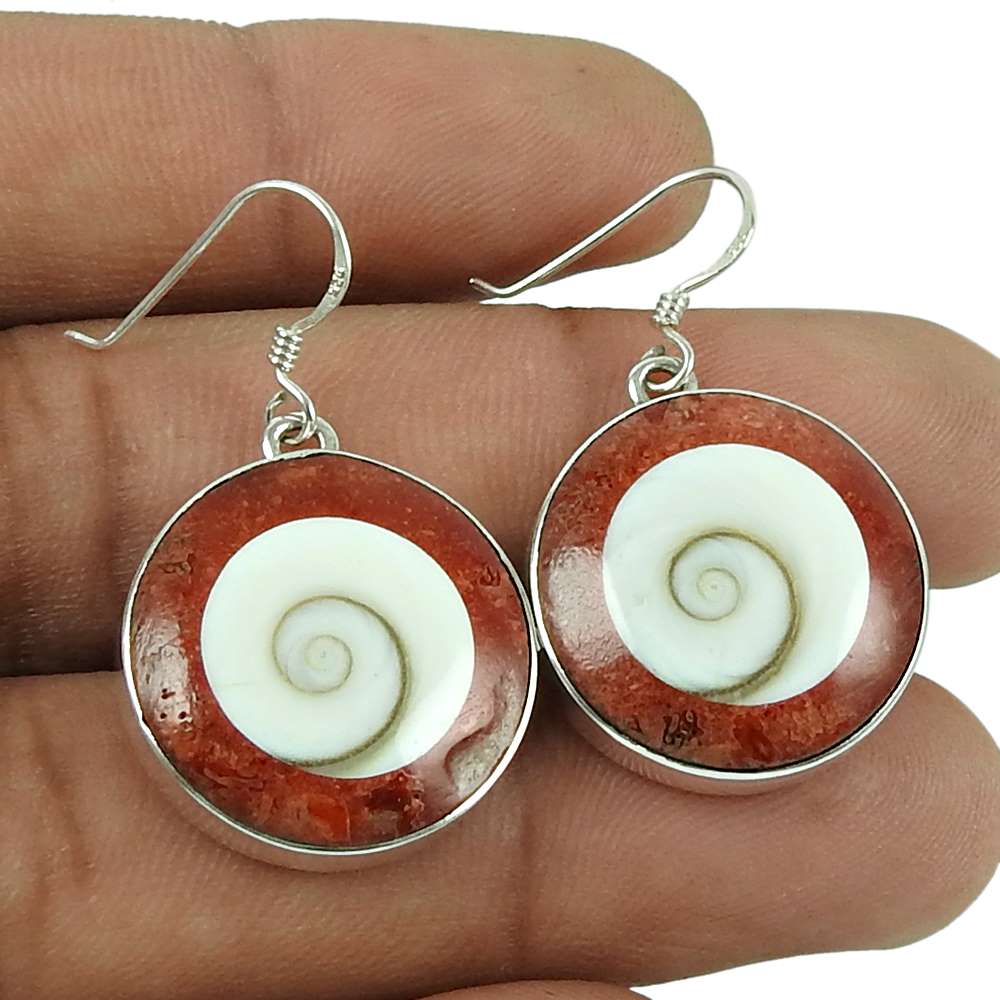Sightly 925 Sterling Silver Shiva Eye Earrings