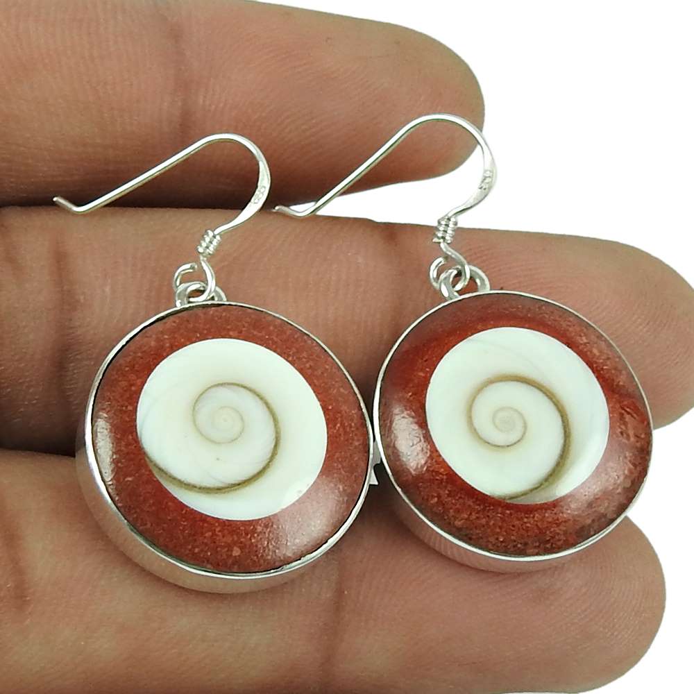 Seemly 925 Sterling Silver Shiva Eye Earrings