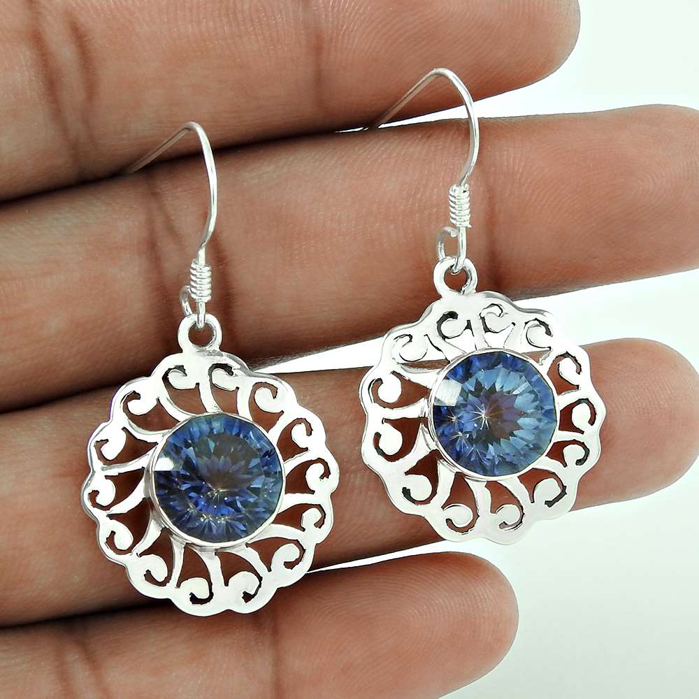 Big Royal 925 Sterling Silver New Mystic Earrings Wholesaling