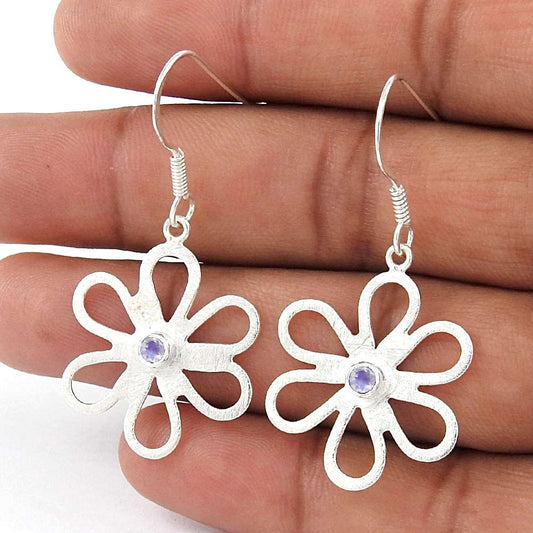 Well-Favoured 925 Sterling Silver Rainbow Moonstone Earrings