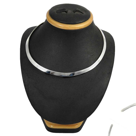 925 Sterling Silver Handcrafted Jewelry Cluster Necklace N6