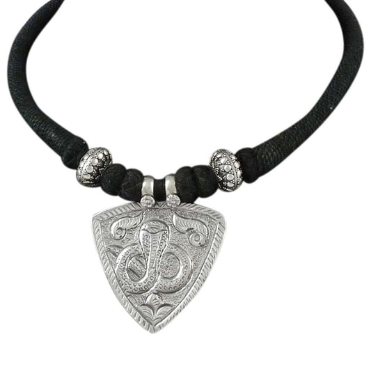 Artisan 925 Solid Sterling Silver Jewelry Cluster Thread Necklace G7