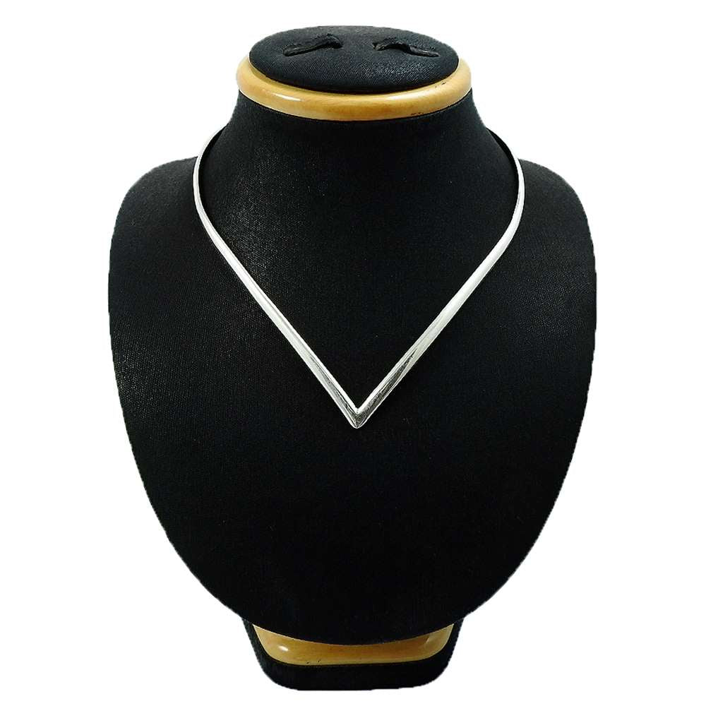 HANDMADE 925 Solid Sterling Silver Jewelry Necklace H10