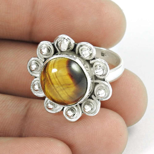 My Sweet 925 Silver Tiger Eye Ring Hersteller