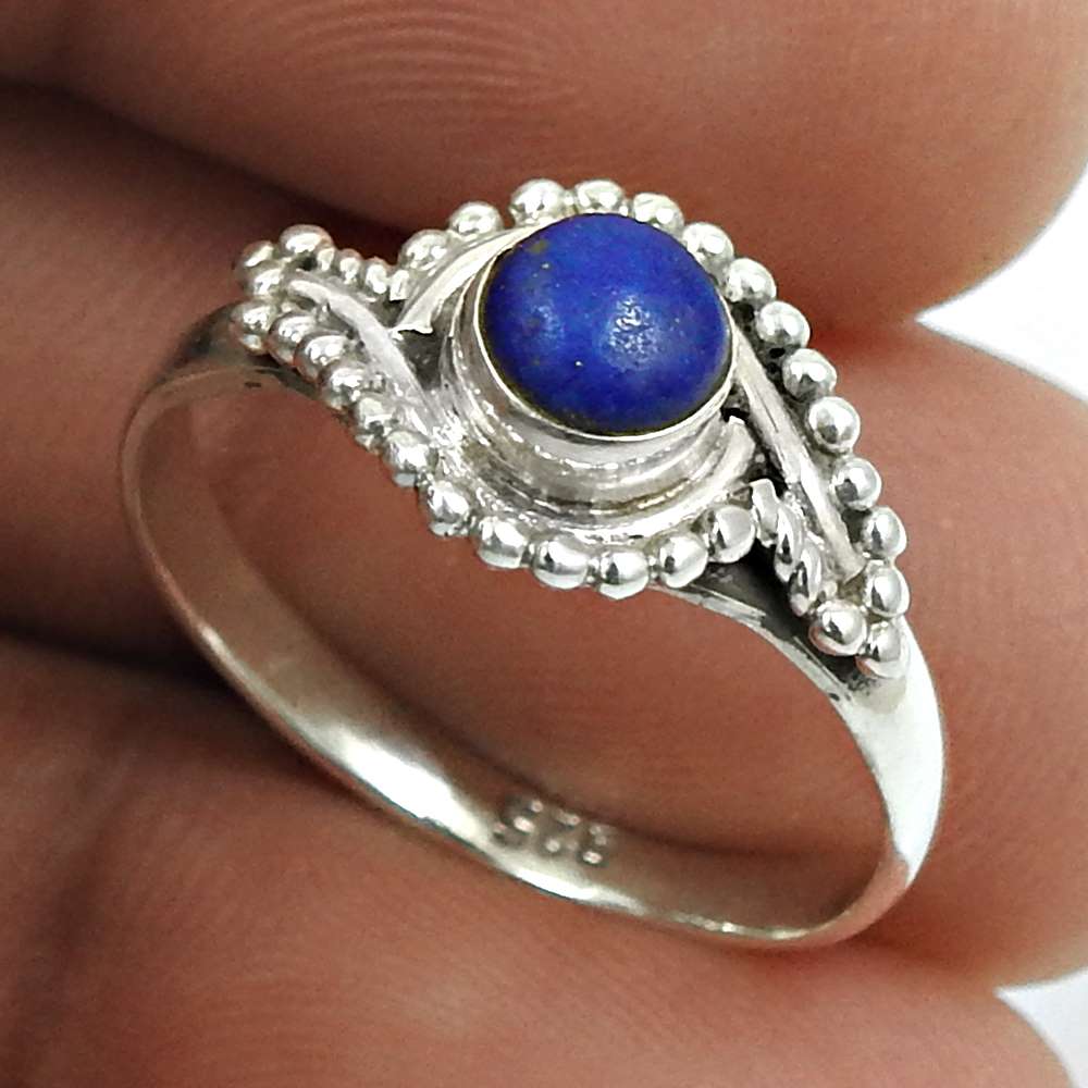 Garnet Gemstone Ring 925 Sterling Silver Vintage Jewelry U31