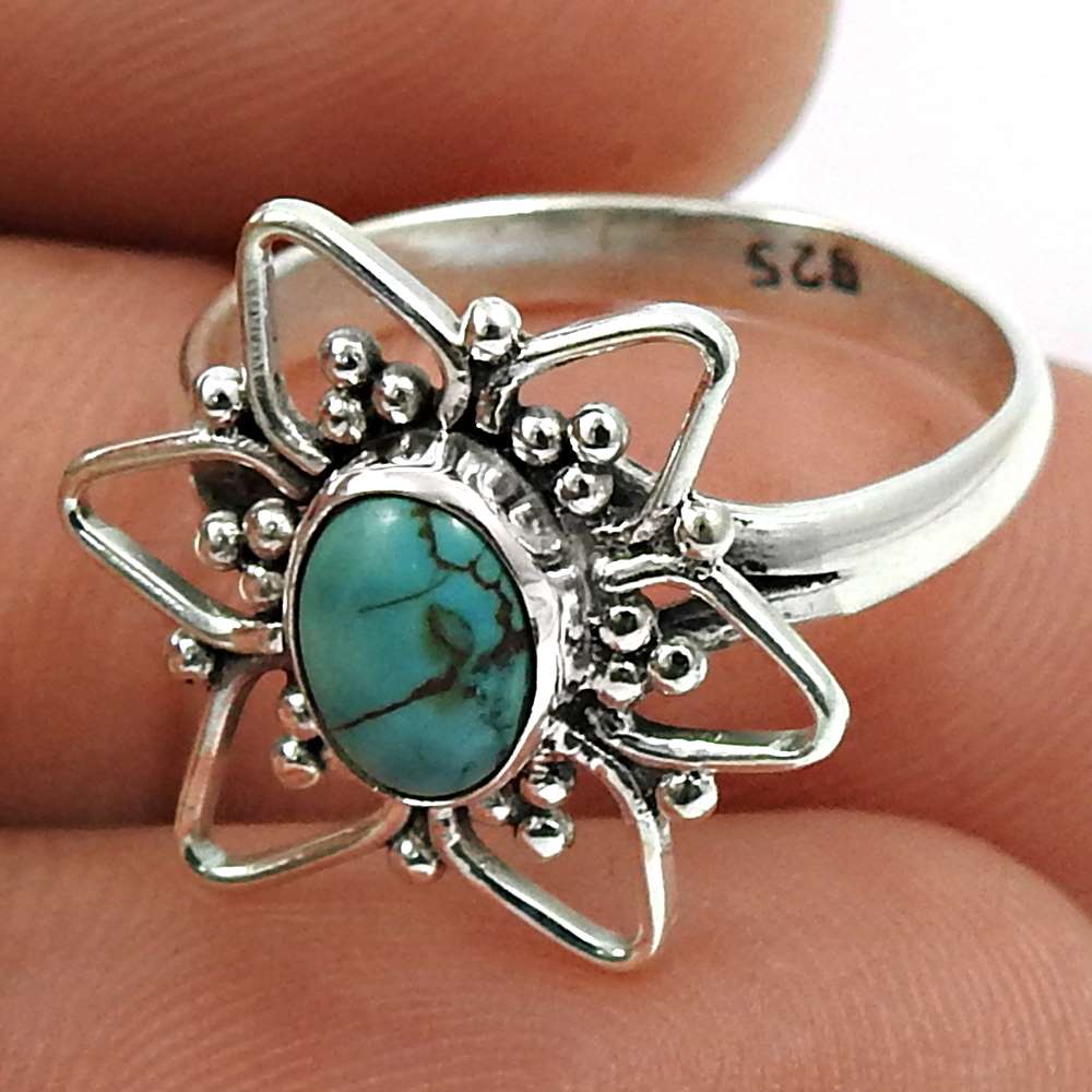 Labradorite Gemstone Ring 925 Sterling Silver Handmade Jewelry Y33