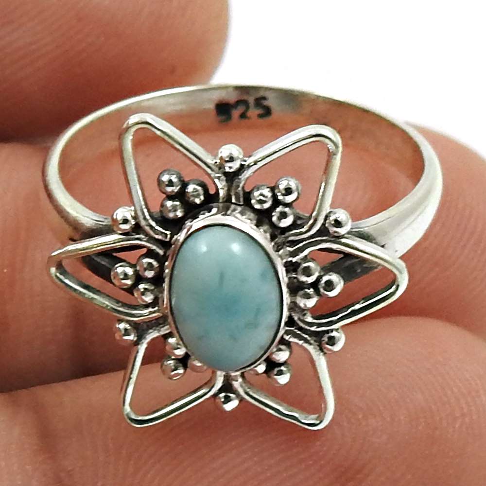 Labradorite Gemstone Ring 925 Sterling Silver Handmade Jewelry Y33