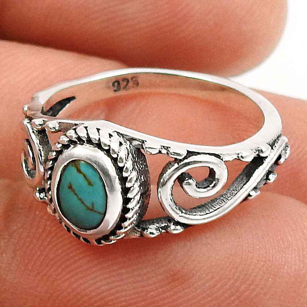 Rainbow Moonstone Gemstone Ring 925 Sterling Silver Stylish Jewelry Q1